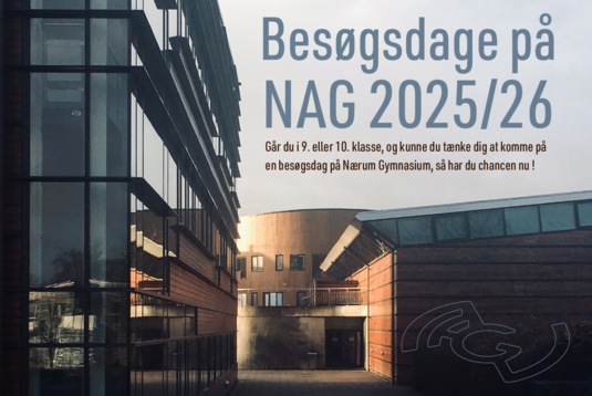 Læs om Besøgsdage på Nærum Gymnasium